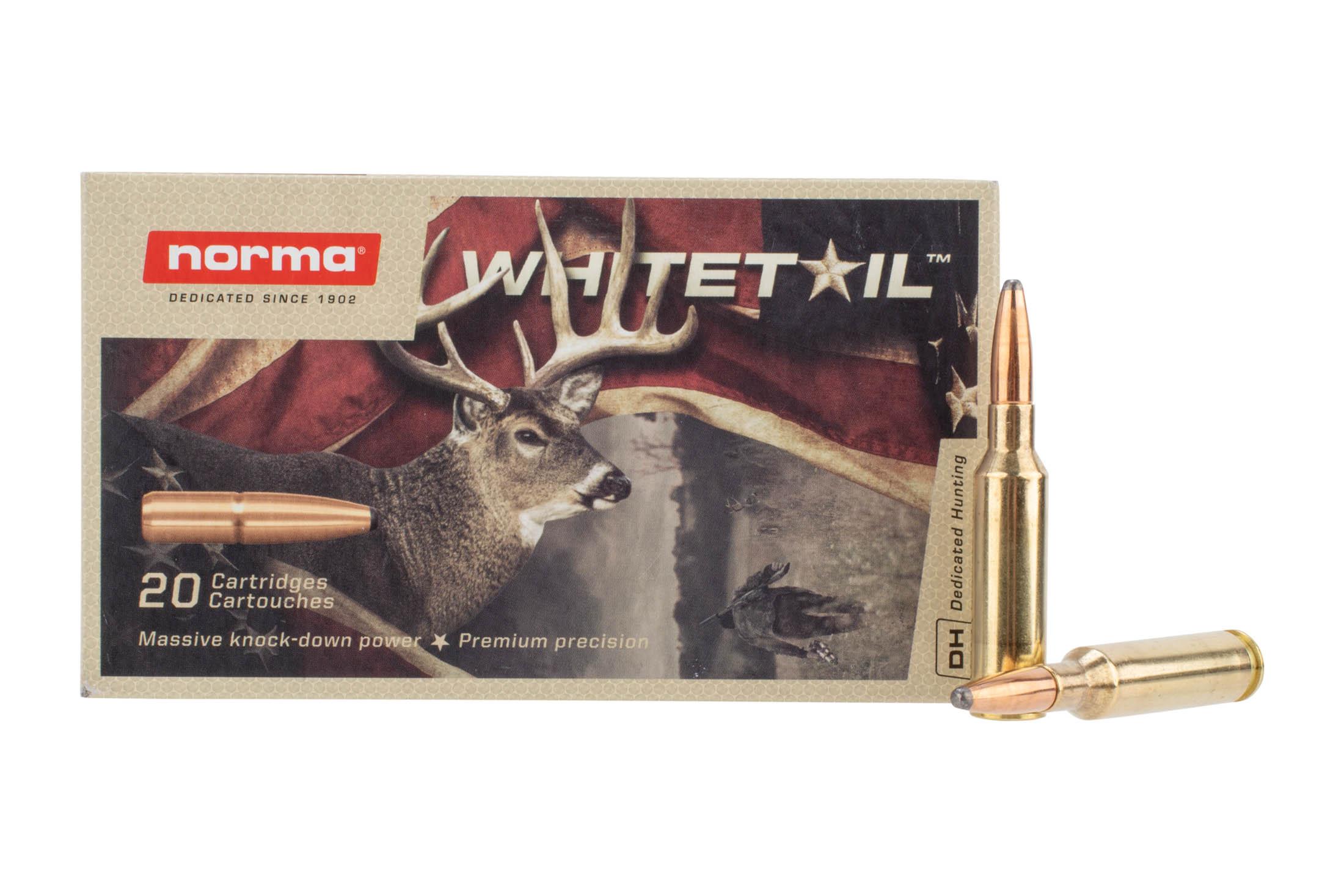 Norma Whitetail 6.5 Creedmoor 140gr PSP Ammo - Box of 20